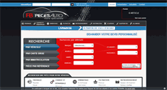 Desktop Screenshot of fb-pieces-auto.com
